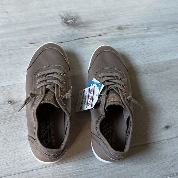 Skechers‎ Women's BOBS B Cute Sneaker Toupe 7 NWT - Picture 6 of 8